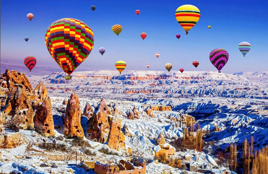 Cappadocia - Thổ Nhĩ Kỳ vào mùa đông